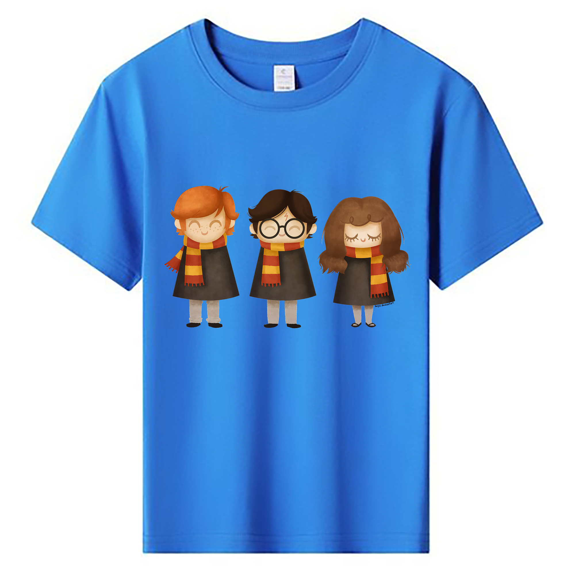 （画像用） Harry Potter ハリー・ポッターシリーズ 綿100％キッズTシャツ（フロントプリント）